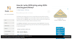 Desktop Screenshot of kodejava.org